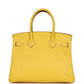 Birkin 30 Jaune de Naples Novillo Gold Hardware