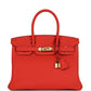 Birkin 30 Capucine Togo Gold Hardware