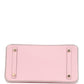 Hermès Special Order (HSS) Birkin 30 Rose Sakura and Gris Perle Chevre Brushed Gold Hardware