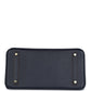 Birkin 30 Bleu Indigo and Rouge H Contour Epsom Gold Hardware