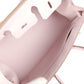 Birkin Sellier 25 Mauve Pale Epsom Palladium Hardware