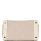 Birkin 25 Nata Swift and Ecru-Beige Toile H Canvas Palladium Hardware