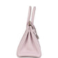 Birkin 30 Mauve Pale Clemence Palladium Hardware