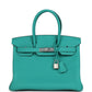 Birkin 30 Vert Verone Togo Palladium Hardware