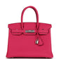 Birkin 30 Rose Mexico Togo Palladium Hardware