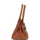 Shoulder Birkin Light 29 Gold Evercolor Palladium Hardware