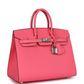 Birkin 25 Rose Azalee Epsom Palladium Hardware