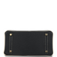 Hermès Special Order (HSS) Birkin 25 Bi-Color Black and Nata Chevre Mysore Brushed Gold Hardware