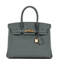 Vert Amande Epsom Gold Hardware