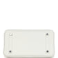 Birkin 25 New White Swift Palladium Hardware
