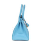 Birkin 30 Celeste Epsom Gold Hardware