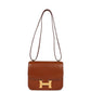 Constance 18 Fauve Barenia Gold Hardware