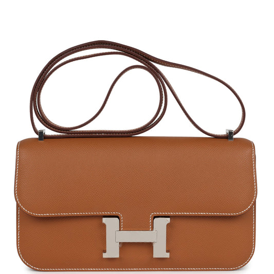 Constance Elan Gold Epsom Palladium Hardware
