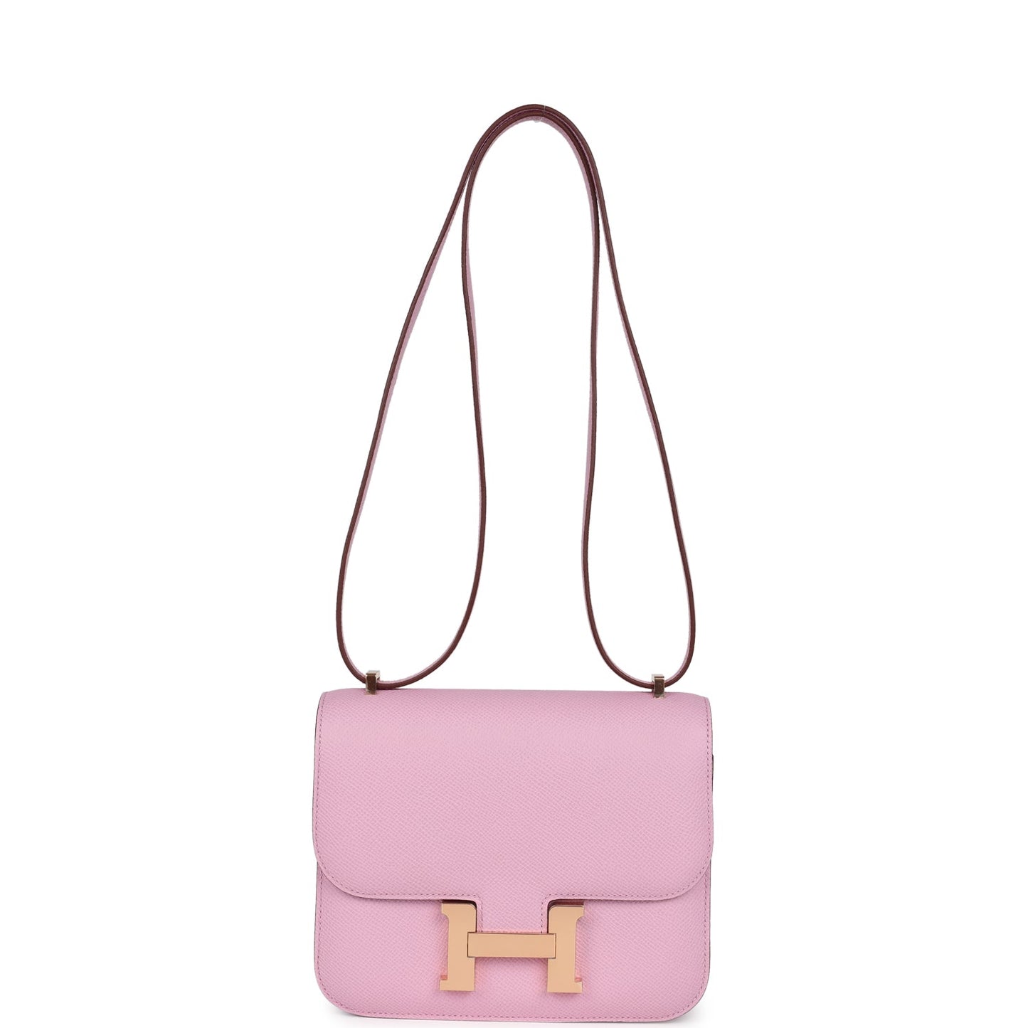 Constance 18 Mauve Sylvestre Epsom Rose Gold Hardware