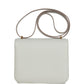 Constance 18 Gris Perle Chevre Mysore Gold Hardware