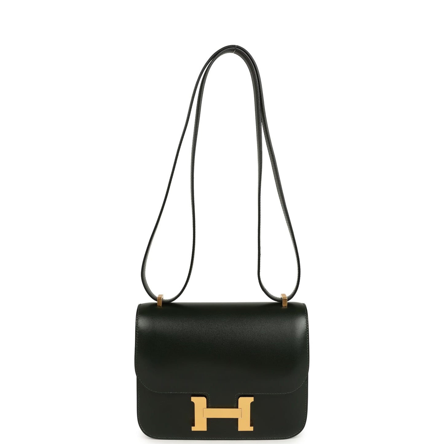 Constance 1-18 Vert Fonce Box Gold Hardware