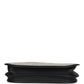 Evelyne III PM Black Clemence and Ecru Toile Gold Hardware