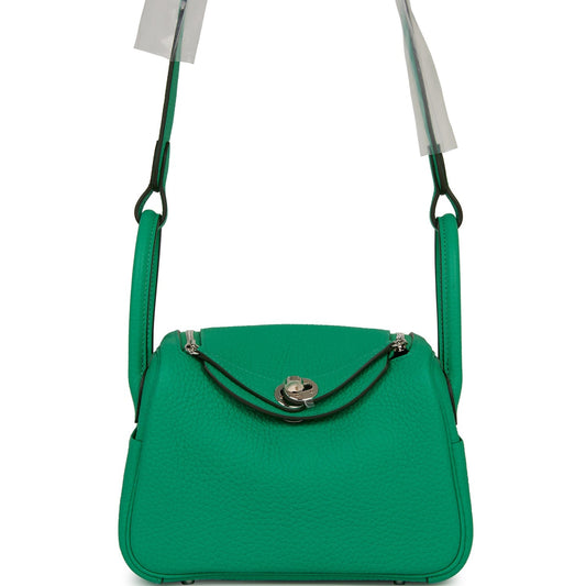 Mini Lindy Menthe Clemence Palladium Hardware