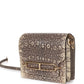 Mini Sac Roulis Ombre Lizard Varanus Salvator Gold Hardware