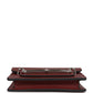 Roulis Slim Wallet Bi-Color Rouge H/Rose Azalee Evercolor Palladium Hardware