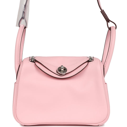 Mini Lindy Rose Sakura Swift Palladium Hardware