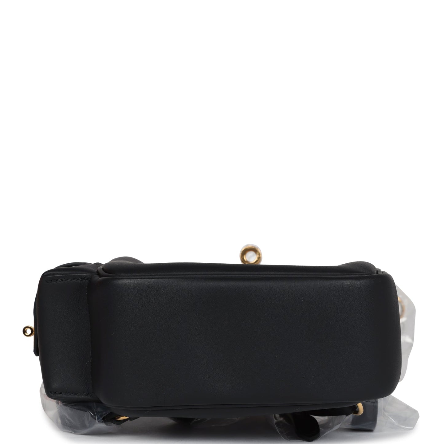 Mini Kelly Jump Backpack Black Swift Gold Hardware
