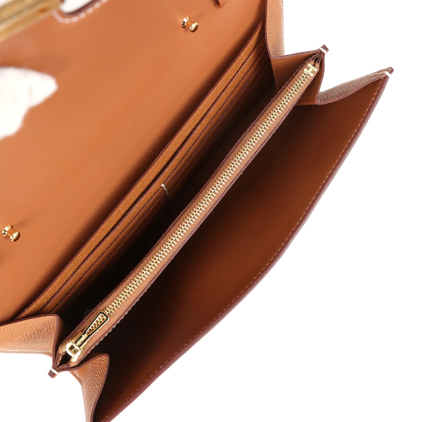 Constance Wallet To Go Gold Epsom Gold Hardware