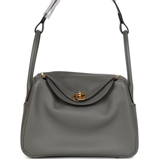 Lindy 26 Gris Meyer Evercolor Gold Hardware