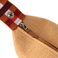 Bride A Brac Carre Case PM Fauve Merino Wool Palladium Hardware