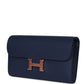 Constance Wallet To Go Bleu Navy Epsom Palladium Hardware
