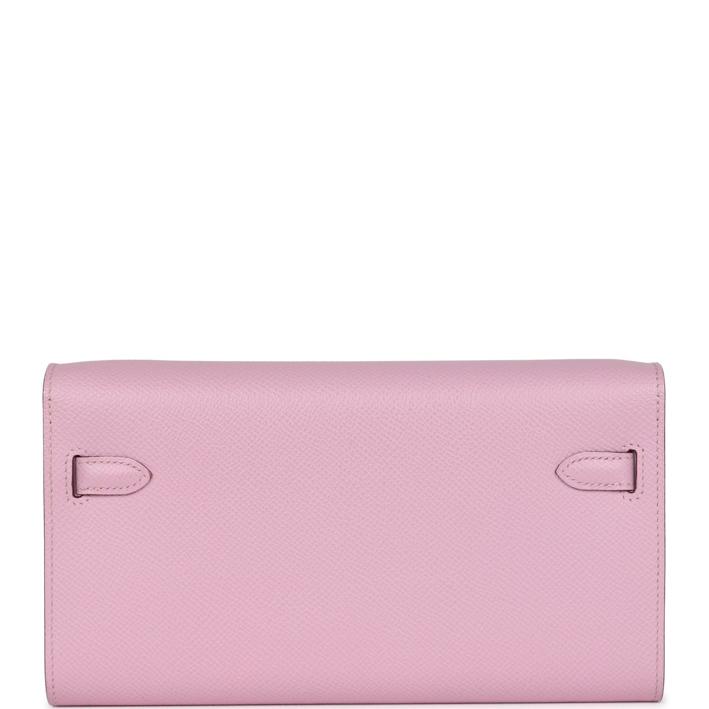 Kelly Wallet To Go Mauve Sylvestre Epsom Palladium Hardware