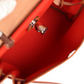 Herbag Zip PM 31 Capucine Toile Militaire & Fauve Vache Hunter Palladium Hardware