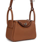 Mini Lindy II Gold Clemence Palladium Hardware
