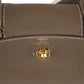 Mini Lindy II Etoupe Clemence Gold Hardware