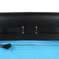 Herbag Zip 20 Mini Bleu Riviera Toile H Canvas and Black Vache Hunter Palladium Hardware