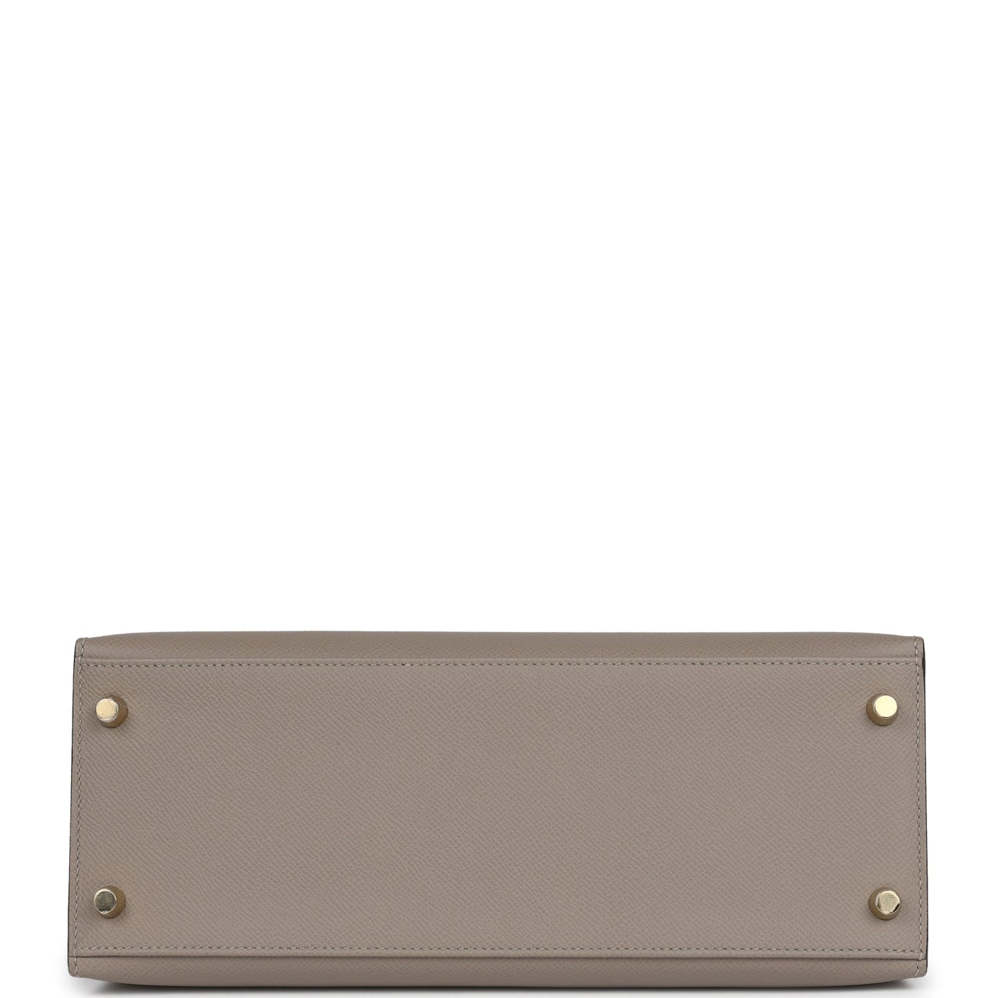 Special Order (HSS) Kelly Sellier 28 Gris Asphalte Verso Epsom Brushed Gold Hardware