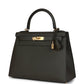Kelly Sellier 28 Vert De Gris Epsom Gold Hardware