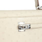 Kelly Sellier 25 Beton Ostrich Palladium Hardware