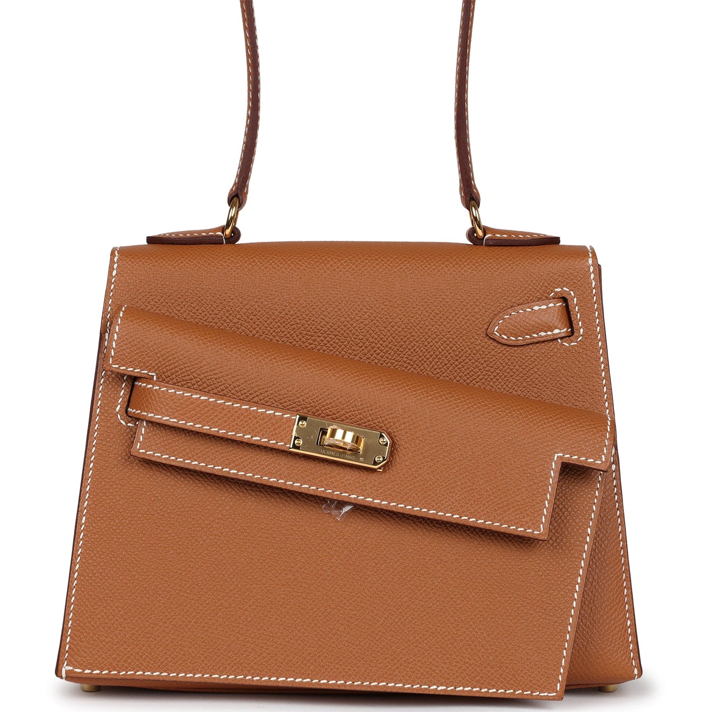 Kelly Sellier en Desordre 20 Gold Epsom Gold Hardware
