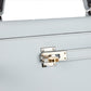 Kelly Sellier 25 Gris Platine Epsom Electrum Hardware