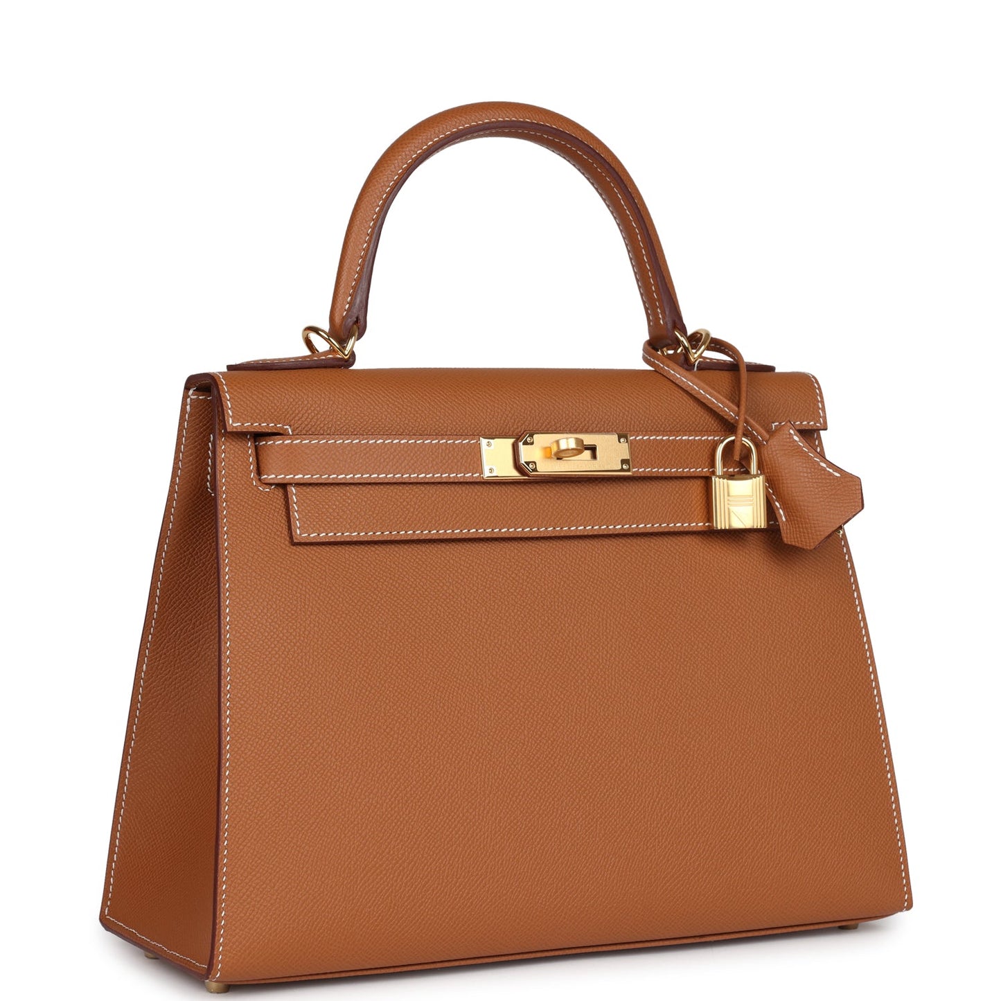 Kelly Sellier 28 Gold Epsom Gold Hardware