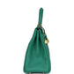 Kelly Retourne 28 Vert Vertigo Clemence Gold Hardware