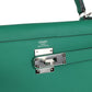 Kelly Sellier 28 Vert Vertigo Epsom Palladium Hardware