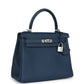 Kelly Retourne 25 Bleu De Prusse Togo Palladium Hardware