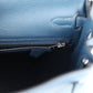 Kelly Retourne 25 Bleu De Prusse Togo Palladium Hardware