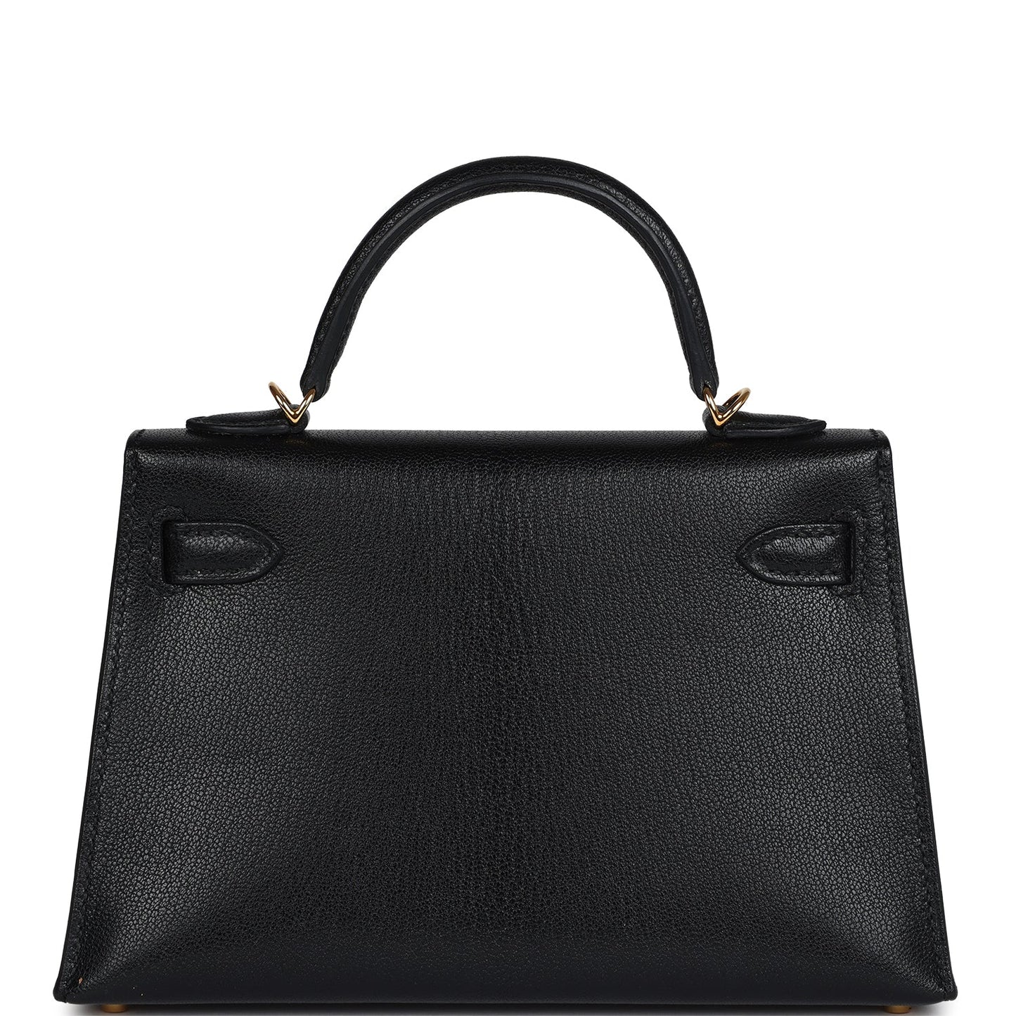 Kelly Sellier 20 Black Chevre Mysore Gold Hardware