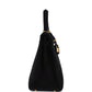 Vintage Kelly Sellier 28 Black Doblis Gold Hardware