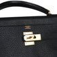 Vintage Kelly Retourne 32 Black Ardennes Gold Hardware