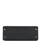 Special Order (HSS) Kelly Sellier 25 Black and Gris Mouette Epsom Brushed Gold Hardware