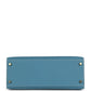 Kelly Sellier 28 Blue Jean Epsom Gold Hardware
